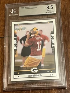 DA106062 2005 SCORE #352 AARON RODGERS RC BGS 8.5 - Picture 1 of 2