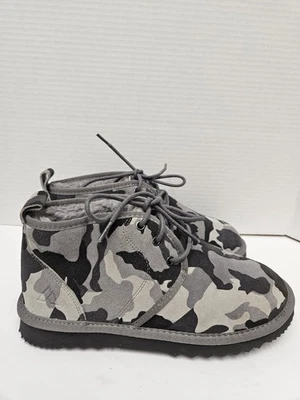Botas de Senderismo Impermeables Diseño Alpino Camufladas Gamuza Hombres 6/Mujeres 8 Foto 1 de 4