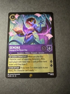 Demona Scourge of the Wyvern Clan Legendary Foil 55/204 Whispers in the Well - Image 1 of 2