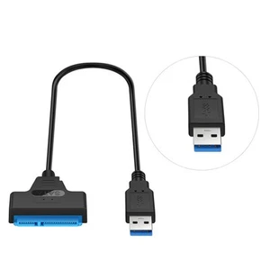 Câble adaptateur disque dur 2,5 convertisseur transfert de données disque externe - Photo 1/12