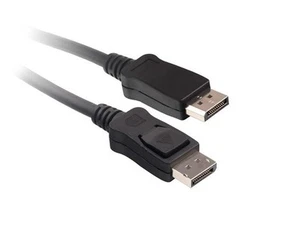 VIDEO-KABEL Computer Monitor PC DISPLAYPORT - DISPLAY PORT 1,8M - Zdjęcie 1 z 3