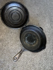 bsr Gusseisen Hähnchenbräter markiert A am Griff mit Deckel markiert 0 sitzt flach - Bild 1 von 5