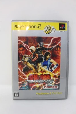 Namco Tekken 5 Sony Playstation 2 PS2 bloqueo de región japonesa Foto 1 de 3