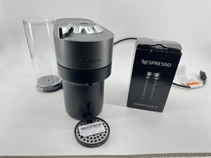 Breville Nespresso Vertuo Pop+ Deluxe Silver w/ Aeroccino3 Milk Frother - Picture 1 of 6