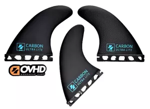 Carbon Ultra Lite Futures Tri-Fin G5 Kiteboard Surfen - Bild 1 von 4