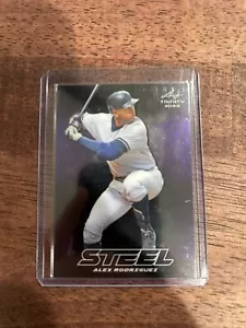 2023 Leaf Trinity Mega Box - Steel Purple Stars & Dots #S-4 Alex Rodriguez 40/49 - Bild 1 von 2