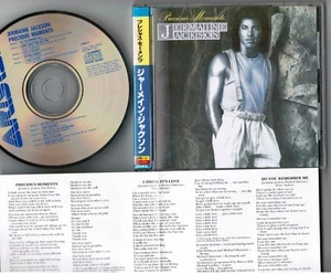JERMAINE JACKSON Precious Moments JAPAN CD w/fold-in OBI+INSERT 32RD-51 Free S&H - Foto 1 di 8