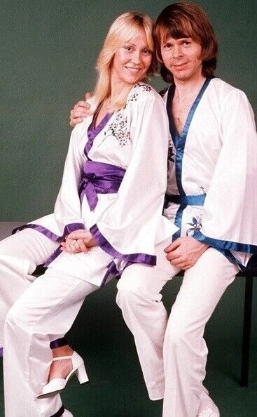 Bjorn Ulvaeus and Agnetha Faltskog 6"x4" Photo- ABBA *9 - 100% to Cancer Charity - Image 1 of 1