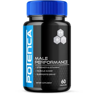 Potenca for Men Advanced Vitality Support Formula Supplement 60 Capsules - Picture 1 of 8
