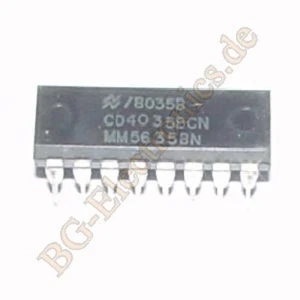 4 x CD4035BCN CMOS 4-Stage Parallel IN/Parallel OUT Shift Regi NS DIP-16 4pcs - Picture 1 of 1