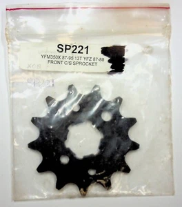 Yamaha Banshee YFZ350 1987 - 88 / YFM350X Warrior 1987 to 95  13T FRONT SPROCKET - Picture 1 of 3