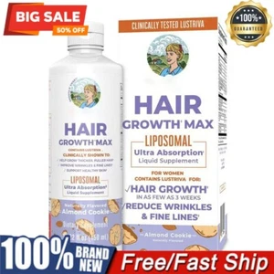 NEW Mary Ruth’s Women’s Hair Growth MAX Lipsomal With Lustriva (15.22 Fl Oz.) - Picture 1 of 10