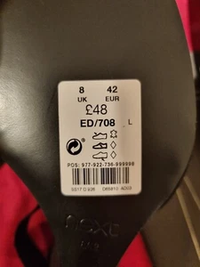 Next tie up wedge shoes new without box original price £48 - Picture 1 of 6