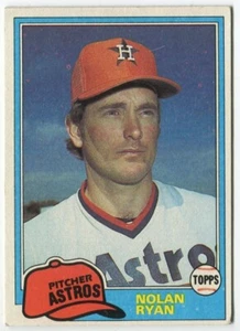 1981 Topps #240 Nolan Ryan Houston Astros - Bild 1 von 2