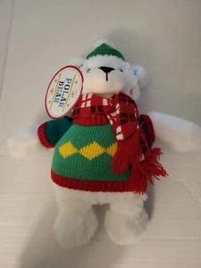 Make Believe Ideas Holiday Plüschtier - Eisbär 12 Zoll Neu mit Etikett. - Bild 1 von 5