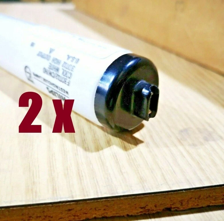 2-PK 40" F42T12/D/HO 6500K 55W FLUORESCENT LIGHT BULB 9000-Hr NEW 263061 - Image 1 of 4