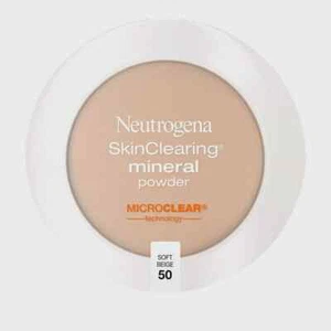 Neutrogena SkinClearing Mineral Acne Powder, Soft Beige 50,.38 oz.. - Picture 1 of 4
