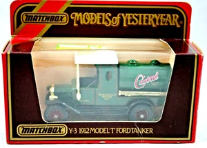 Matchbox of Yesteryear No:Y-3 1912 FORD Model T Tanker in CASTROL OIL Livery MIB - Picture 1 of 16