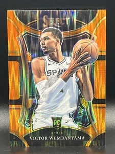 2023-24🔥 RC SELECT VICTOR WEMBANYAMA MEZZANINE ROOKIE ORANGE FLASH PRIZM #311 - Bild 1 von 6