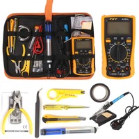 18-in-1 60W Soldering Iron Kit FULL Kit Electronic Welding Irons Useful Tool 