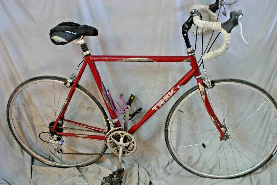 2001 Trek Touring Road Bike 55cm Medium Shimano RSX Brifters Java Cafe Commuter~ - Image 1 of 4