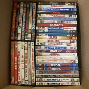 39 Dvds Movie Comedy Raunchy Buddy Drinking Misbehave Joke Rude Crude Dvds Lot - Imagen 1 de 5
