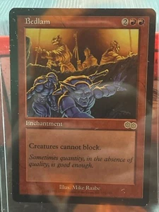 MTG BEDLAM NON FOIL URZAS SAGA NEAR MINT - Picture 1 of 2