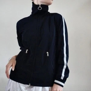 Prada Y2K Unisex Black and White Track Jacket - Picture 1 of 8