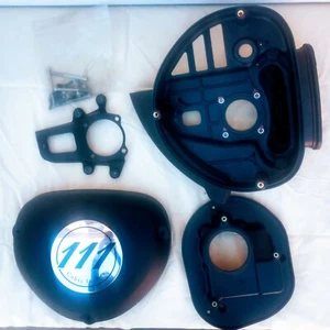 Indian Motorcycle 16-20 Dark Horse Black Airbox Cover W/111 Insert - Foto 1 di 9