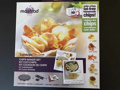 Mastrad TopChips Kit Chips Maker and Food Slicer *New in Box* Make Fat Free Chip - Image 1 of 4