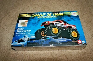 NIB Rare Tamiya 1/32 Scale Mini Monster Nissan King Cab Model Kit Factory Sealed - Picture 1 of 2
