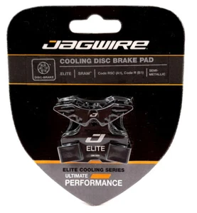 Jagwire Elite Cooling Disc Brake Pads, fits SRAM Code RSC, R - Picture 1 of 12