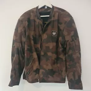 Merlin Men's Expedition D30 Wax Cotec Olive Textile Motorcycle Jacket. size XL - Picture 1 of 15