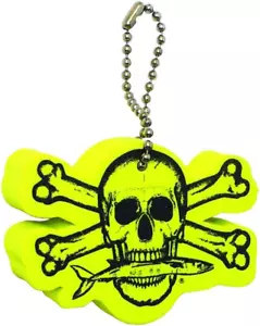 Outdoors Key Float – Fishing Boat Water Yellow Keychain, Durable Foam Accessory - Picture 1 of 12