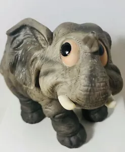 Vintage Adorable Andrea By Sadek #8130 Baby Elephant Standing Figurine - Picture 1 of 6