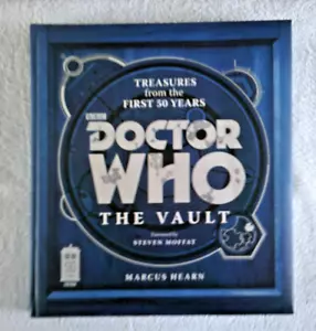 DOCTOR WHO THE VAULT 2013 HB PADDED COVER BOOK TREASURES FROM THE FIRST 50 YRS - Picture 1 of 4