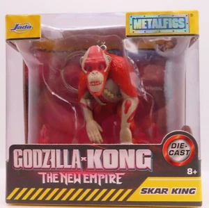 Llavero fundido a presión Jada Metalfigs Godzilla x Kong Scar The New Empire 2 1/2 pulgadas - Imagen 1 de 1