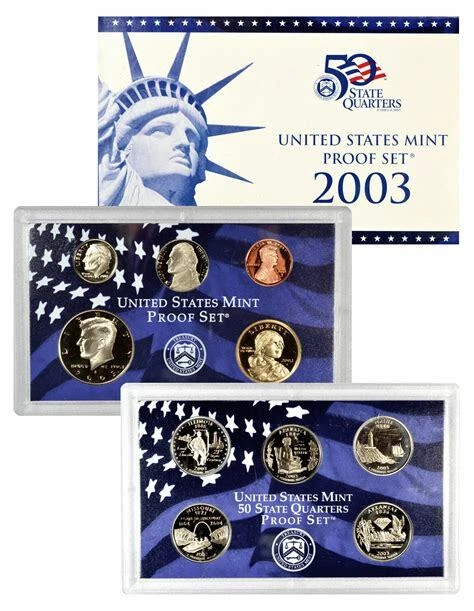2003 S Proof Set U.S. Mint Original Government Packaging OGP GEM DCAM - Image 1 of 1