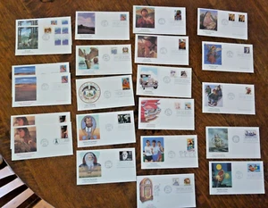 21er Set 1995-96 - SORTIMENT SAMMLERUMSCHLÄGE/BRIEFMARKEN - Fleetwood UA - Bild 1 von 5