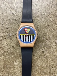 Vintage Swatch 1986 Valkyrie Ladies Watch Quartz Movement RARE! - Picture 1 of 7