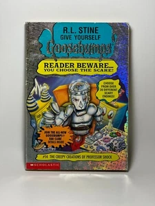 2nd Print #14 The Creepy Creations of Professor Shock Give Yourself Goosebumps - Picture 1 of 16