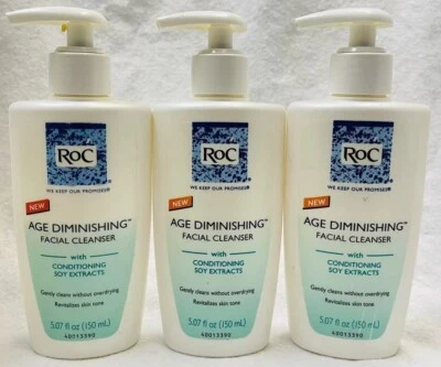 LIMPIADOR FACIAL 3 ROC DISMINUYENTE DE EDAD 5,07 oz Foto 1 de 2
