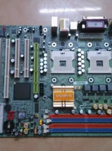 1pcs Used Gigabyte GA-8IKHDW Intel 875P dual Xeon DP - Picture 1 of 2