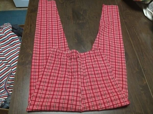 NWT Basic Editions Red Plaid Leggings Size Girl's 14/16 - Picture 1 of 2