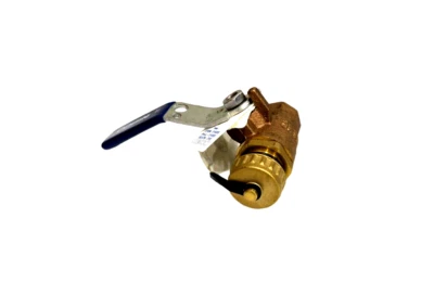 NIBCO BALL VALVE T-585-70-66-HC TWO PIECES BRONZE 1/2 x 3/4 HOSE - Image 1 of 4