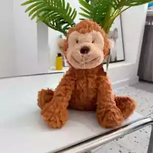 Jellycat Wave Monkey Baby Cute Soothing Toy Children's Birthday Festival Gift - Picture 1 of 14