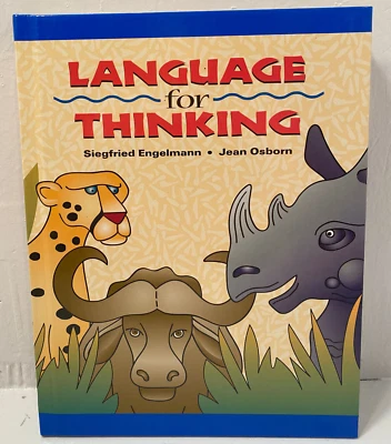 1st-3rd Grade ~ SRA Language for Thinking Student Hardcover Edition textbook - Image 1 of 2