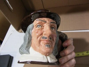 Royal Doulton Toby Mug Pitcher IZAAK WALTON D6404 vintage 1953 LARGE SIZE - Picture 1 of 12