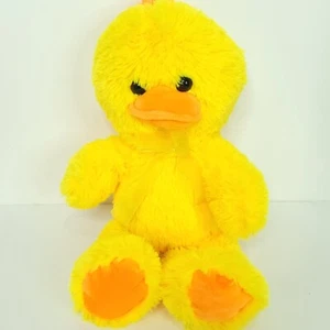 Yellow Chick Duck Bow Tie Plush Stuffed Animal Easter Farm 15" A&A Global - Picture 1 of 6