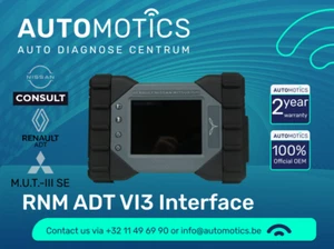 RNM Renault/Nissan Can Clip/ADT VI3 Interface 100% NEW original from Automotics - Picture 1 of 12